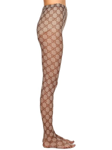 gucci tights beige